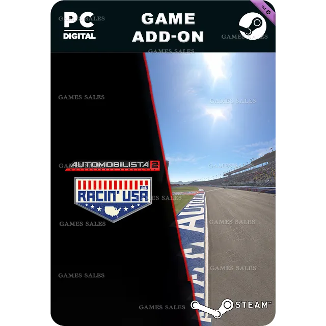 ✅💙AUTOMOBILISTA 2 - RACIN´ USA PACK PT3💙STEAM GIFT🤖