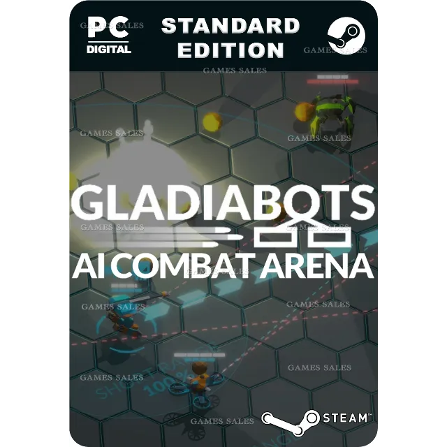 ✅💙GLADIABOTS - AI COMBAT ARENA💙STEAM GIFT🤖АВТО