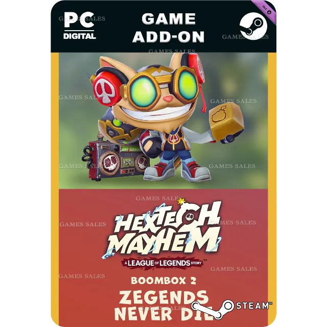 ✅💙HEXTECH MAYHEM - BOOMBOX 2: ZEGENDS NEVER DIE💙STEAM