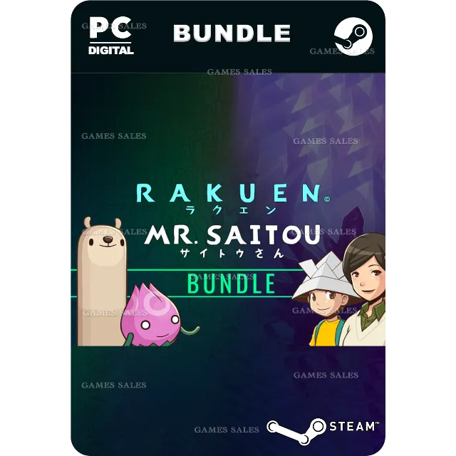 ✅💙RAKUEN + MR. SAITOU BUNDLE💙STEAM GIFT🤖АВТОДОСТАВКА