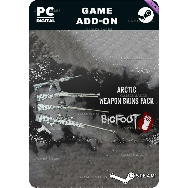 ✅💙BIGFOOT - WEAPON SKINS "ARCTIC"💙STEAM GIFT🤖АВТО