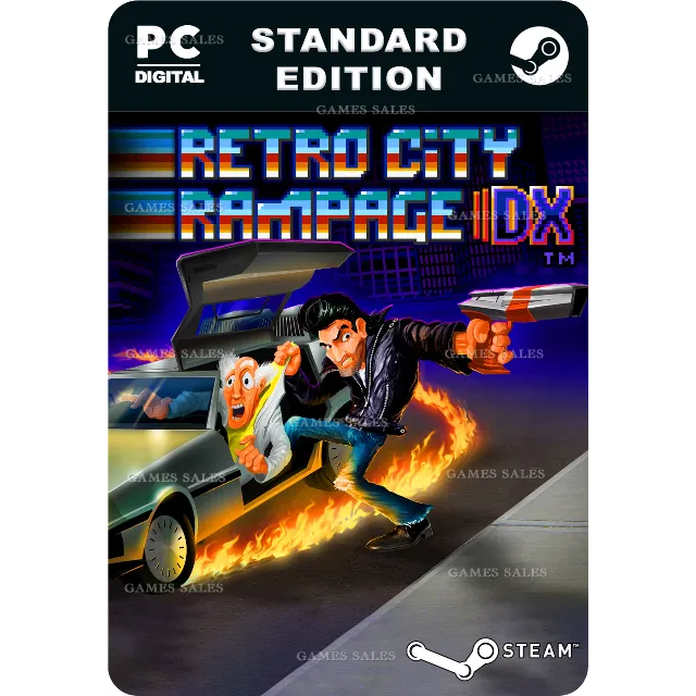 ✅💙RETRO CITY RAMPAGE DX💙STEAM GIFT🤖АВТОДОСТАВКА🤖