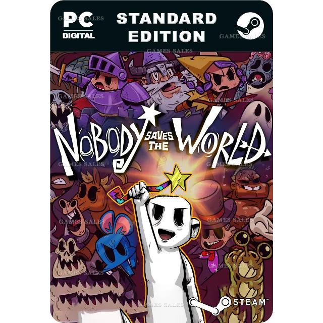 ✅💙NOBODY SAVES THE WORLD💙STEAM GIFT🤖АВТОДОСТАВКА🤖