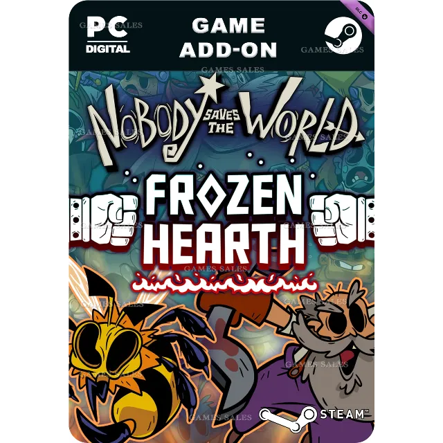 ✅💙NOBODY SAVES THE WORLD - FROZEN HEARTH💙STEAM GIFT🤖
