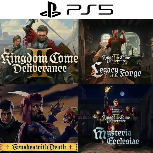 Kingdom Come:Deliverance 2 + 3 DLC PS5 Аренда от 7 дней