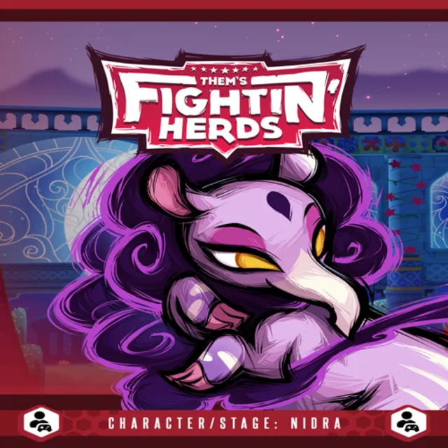 🔴 Them's Fightin' Herds - Nidra ✅ EGS DLC 🔴 (PC)
