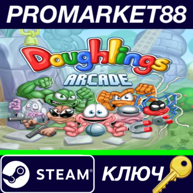 ⭐ Doughlings: Arcade Steam КЛЮЧ  🔑 GLOBAL