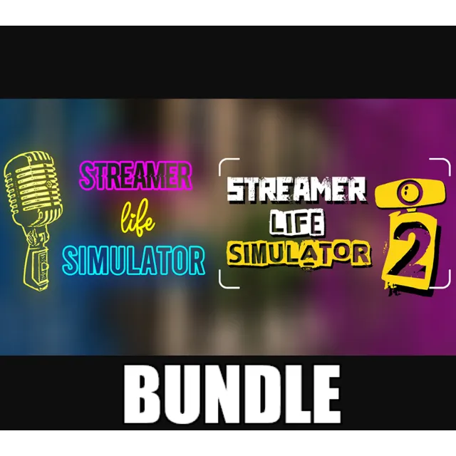 ・STREAMER LIFE SIMULATOR 2 + 1・STEAM АККАУНТ + ИГРЫ・