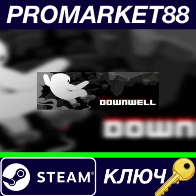 ⭐ Downwell Steam КЛЮЧ 🔑 GLOBAL