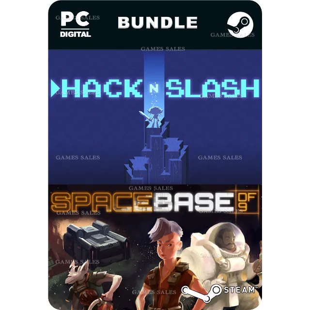 ✅💙SPACEBASE DF-9 + HACK 'N' SLASH💙STEAM GIFT🤖АВТО