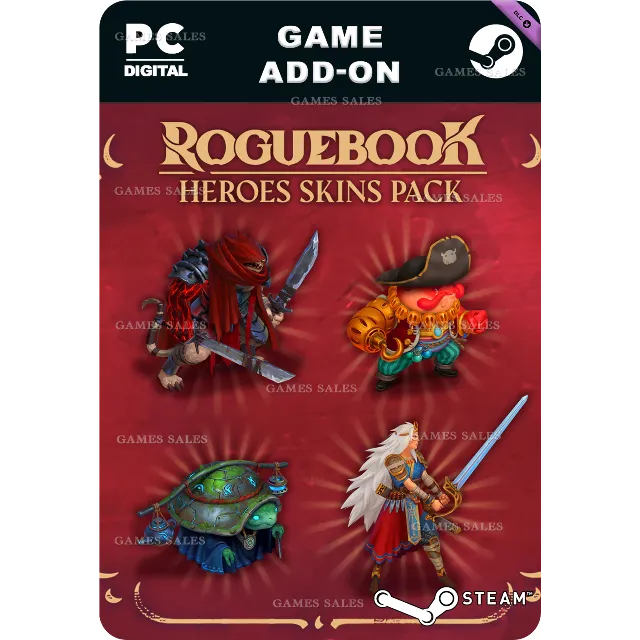 ✅💙ROGUEBOOK - HEROES SKINS PACK💙STEAM GIFT🤖АВТО