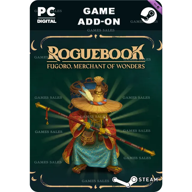 ✅💙ROGUEBOOK - FUGORO, MERCHANT OF WONDERS💙STEAM GIFT