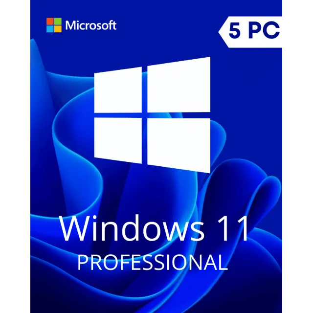 Windows 11 Pro Key 5 PC Key OEM BIND – Instant Delivery