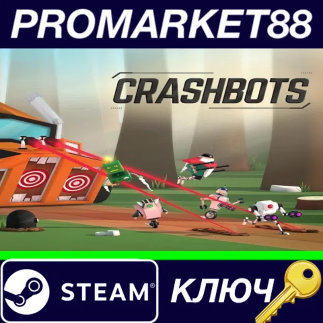 ⭐ Crashbots Steam КЛЮЧ 🔑 GLOBAL