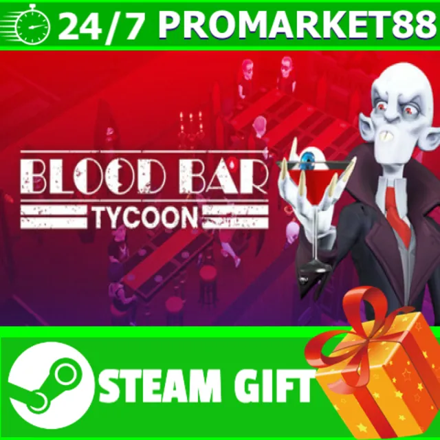 ⭐️ВСЕ СТРАНЫ+РОССИЯ⭐️ Blood Bar Tycoon STEAM GIFT