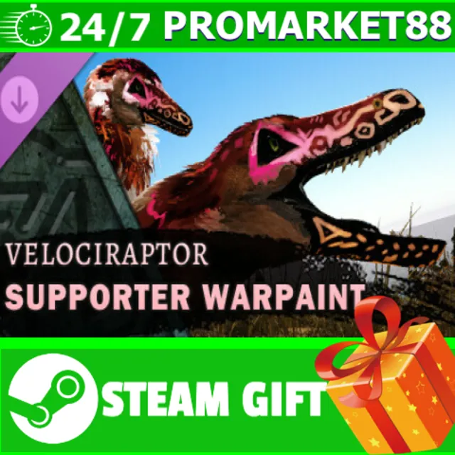 ⭐️ Beasts of Bermuda - Velociraptor Supporter Warpaint