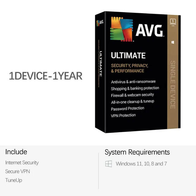 AVG Ultimate 10 Устройства 3 год