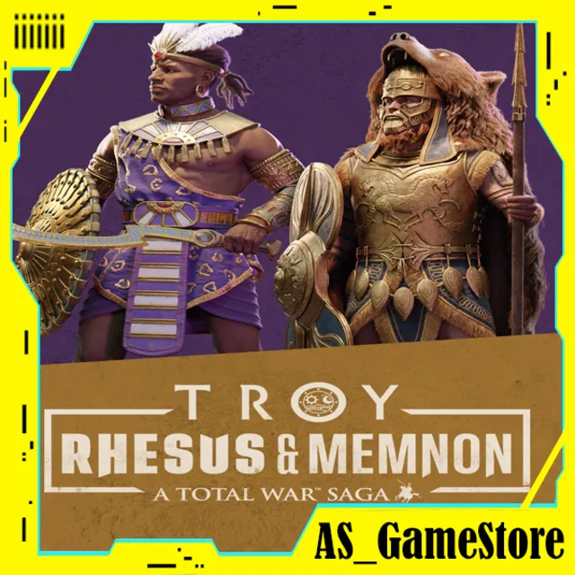 ⚫️A Total War Saga: TROY - Rhesus &amp; Memnon | ПК Epic Games EGS
