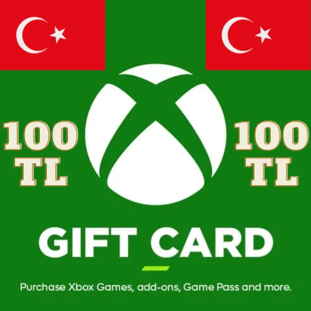 🔻Xbox⚡Подарочная карта ⚡100 TL (ТУРЦИЯ)🇹🇷