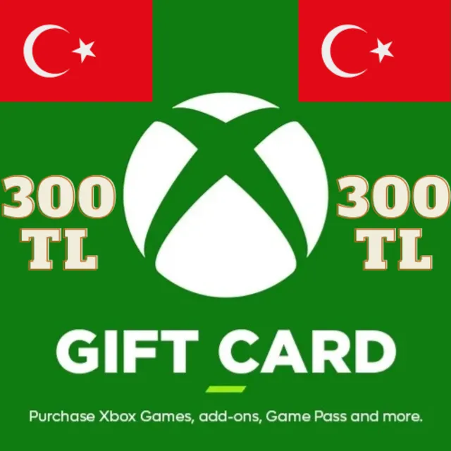 🔻Xbox⚡Подарочная карта ⚡300 TL (ТУРЦИЯ)🇹🇷
