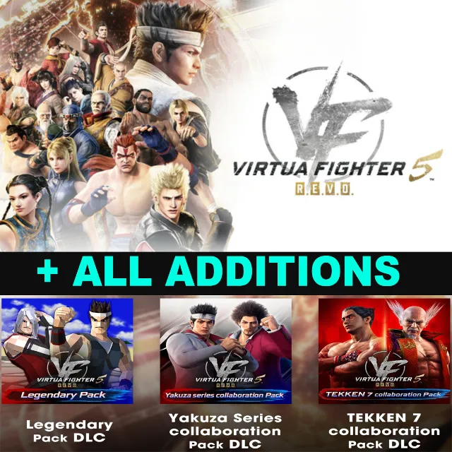 ・VIRTUA FIGHTER 5 R.E.V.O.・ВСЕ ДОПОЛНЕНИЯ.・STEAM・
