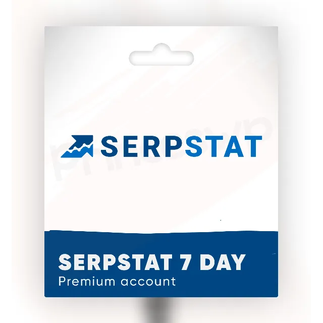 ⭐SERPSTAT 7 ДНЕЙ ПРЕМИУМ TEAM АККАУНТ🟦АВТО ДОСТАВКА✅