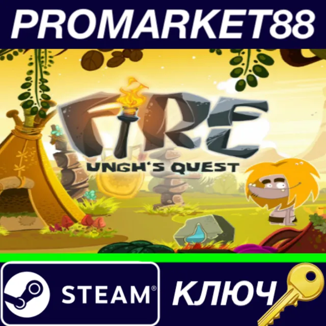 ⭐ Fire: Ungh’s Quest Steam КЛЮЧ 🔑 GLOBAL