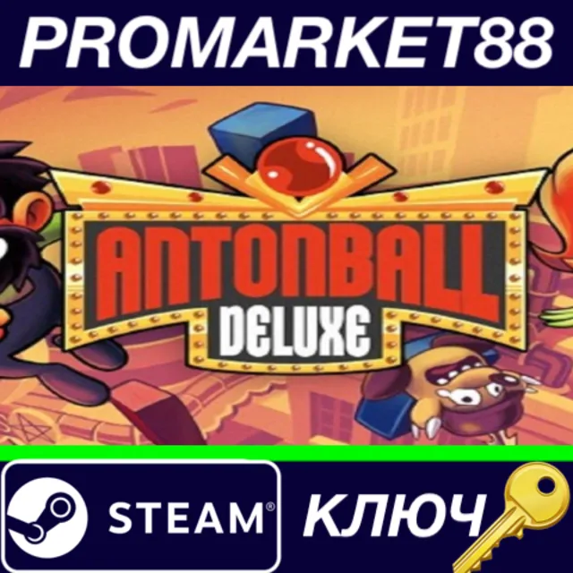 ⭐ Antonball Deluxe Steam КЛЮЧ 🔑 GLOBAL