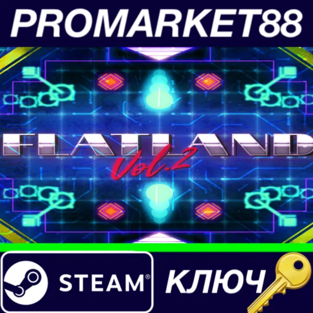 ⭐ FLATLAND Vol.2 Steam КЛЮЧ 🔑 GLOBAL