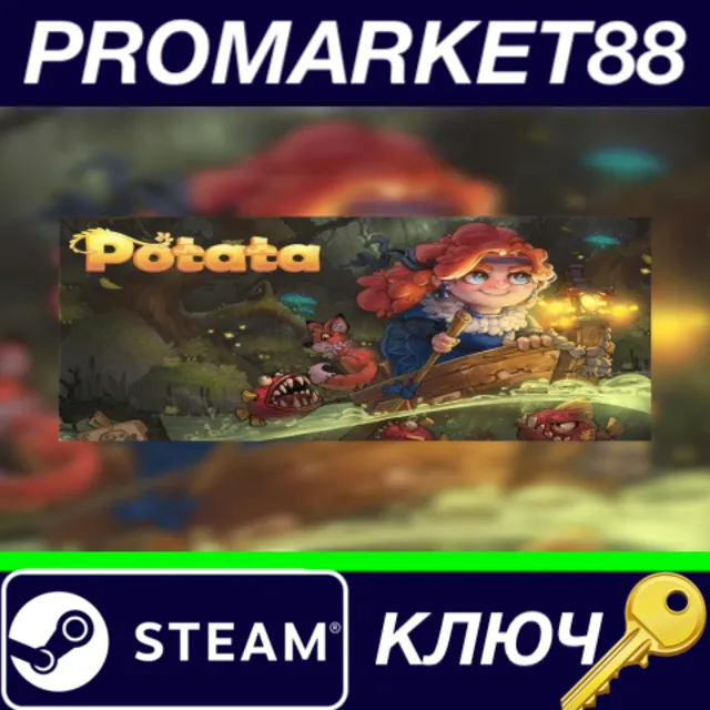⭐ Potata: fairy flower Steam КЛЮЧ 🔑 GLOBAL