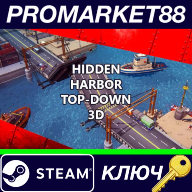 ⭐Hidden Harbor Top-Down 3D Steam КЛЮЧ 🔑GLOBAL