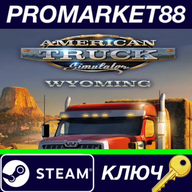 ⭐ American Truck Simulator - Wyoming DLC EU Steam КЛЮЧ