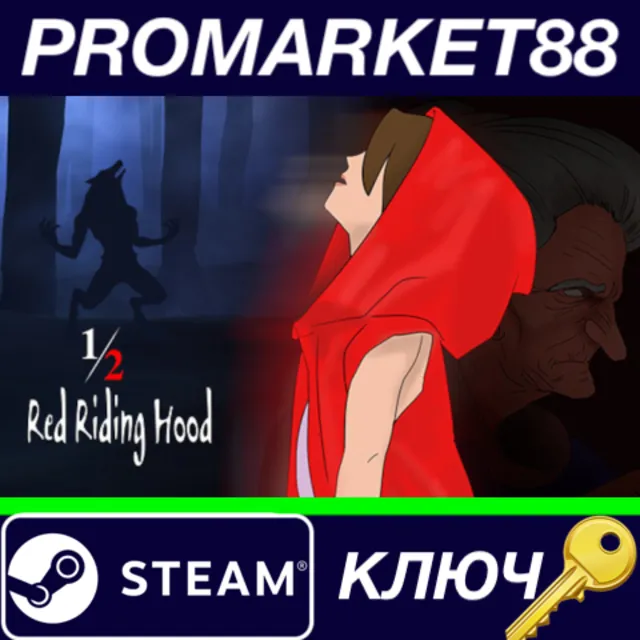 ⭐ 1/2 Red Riding Hood Steam КЛЮЧ 🔑 GLOBAL