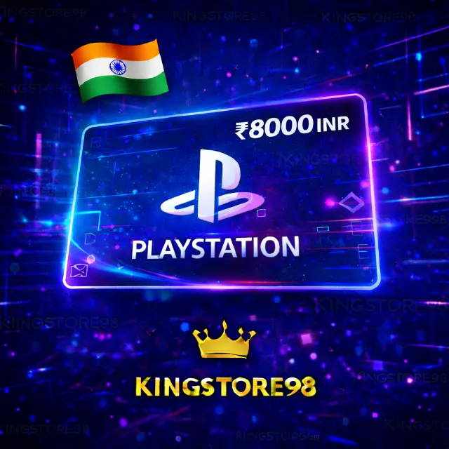 💎🔰Playstation Network 8000 INR Gift Card💳0%💎