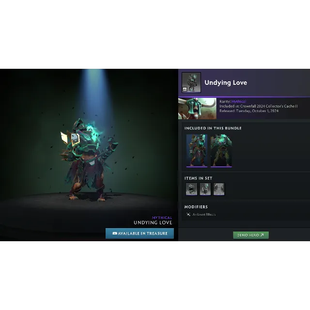 ✅Undying Love✅Collector's Cache 2024✅