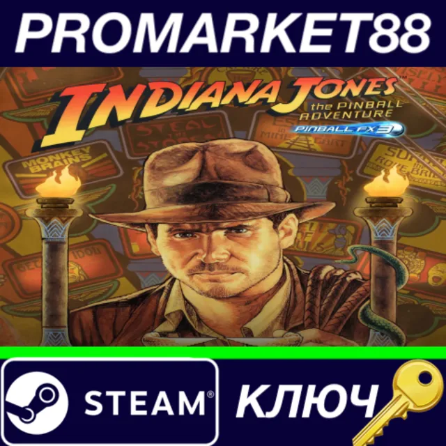 ⭐ Pinball FX3 - Indiana Jones: The Pinball Adventure DL