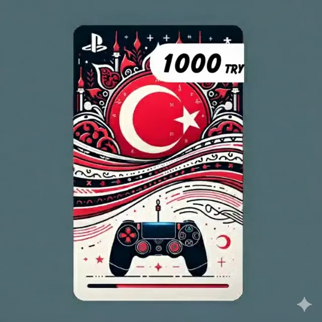 PSN Gift Card Turkey 1000 TL Instant Auto Delivery