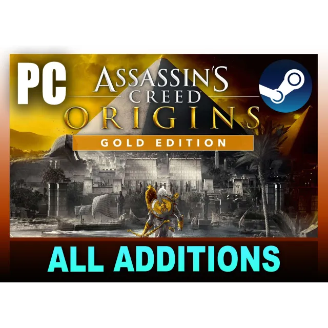 ・ASSASSIN'S CREED ORIGINS・GOLD EDITION・STEAM・НА 90 ДНЕЙ