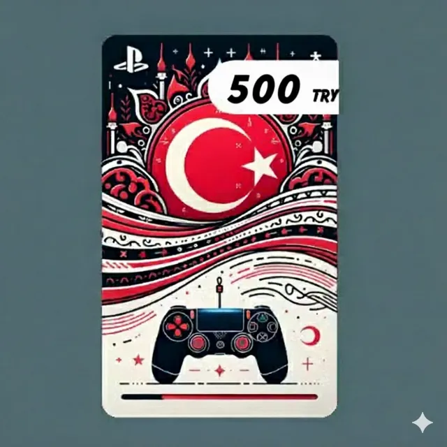 PSN Gift Card Turkey 500 TL Instant Auto Delivery