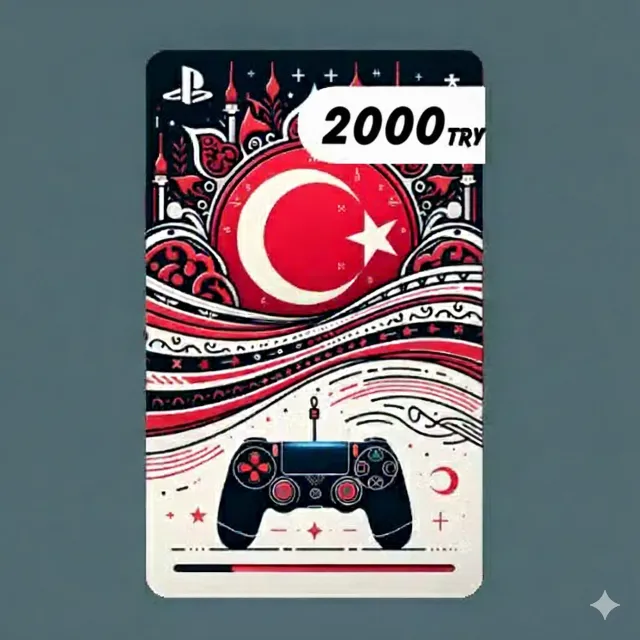 PSN Gift Card Turkey 2000 TL Instant Auto Delivery