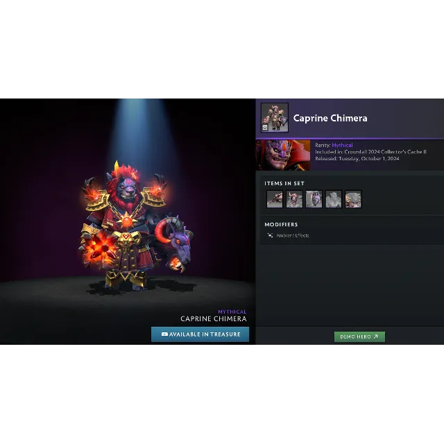 ✅Caprine Chimera✅Collector's Cache 2024✅