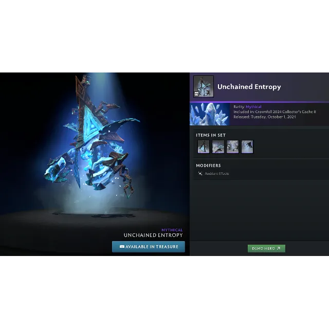 ✅Unchained Entropy✅Collector's Cache 2024✅