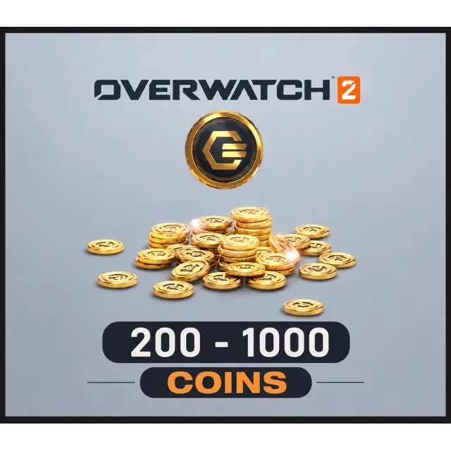 Монеты Overwatch 200-1000 на battle.net (глобальный)