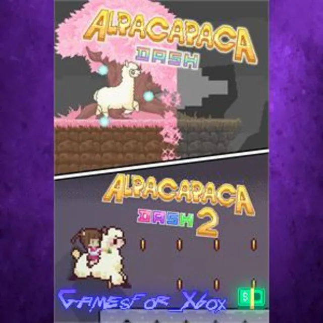 ☀️Alpacapaca Dash 1 + 2 Bundle Windows + Xbox XBOX