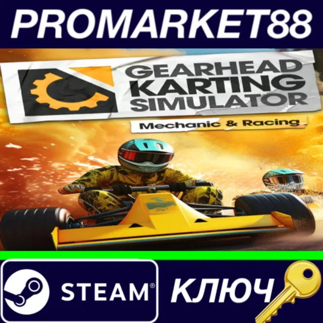 ⭐ Gearhead Karting Simulator - Mechanic &amp; Racing Steam