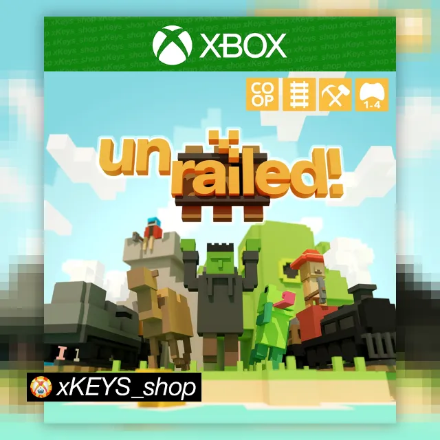 🛤️ Unrailed! 🟩 XBOX КОД КЛЮЧ🔑