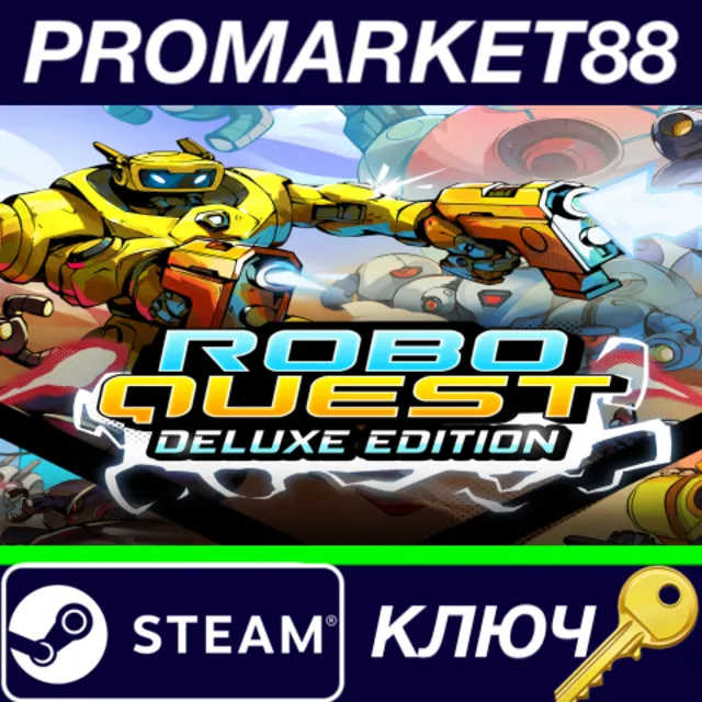 ⭐ Roboquest Deluxe Edition Steam КЛЮЧ 🔑 GLOBAL
