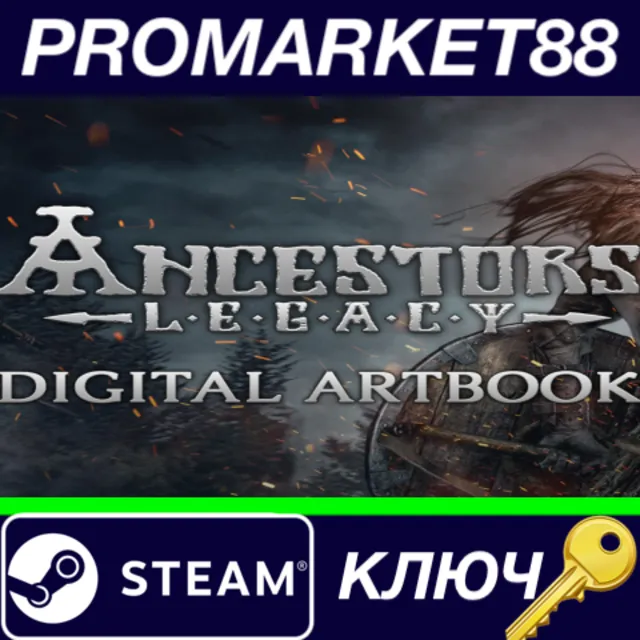 ⭐ Ancestors Legacy - Digital Artbook DLC Steam КЛЮЧ