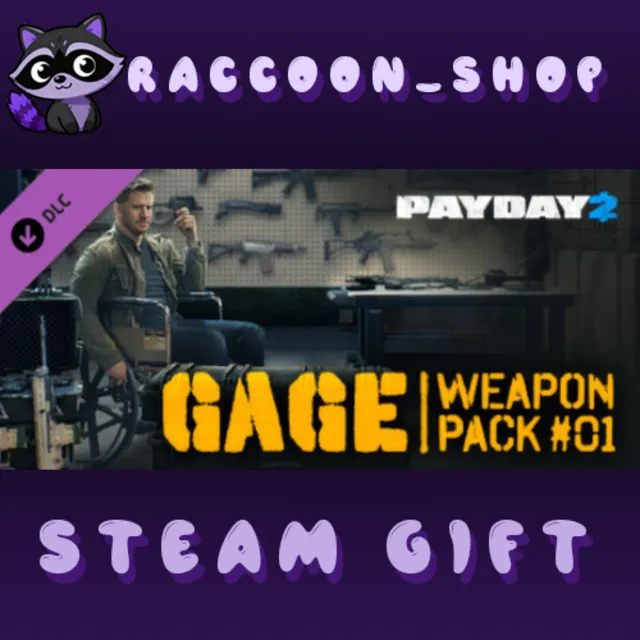 PAYDAY 2: Gage Weapon Pack #01 DLC RU*KZ*UA*CIS