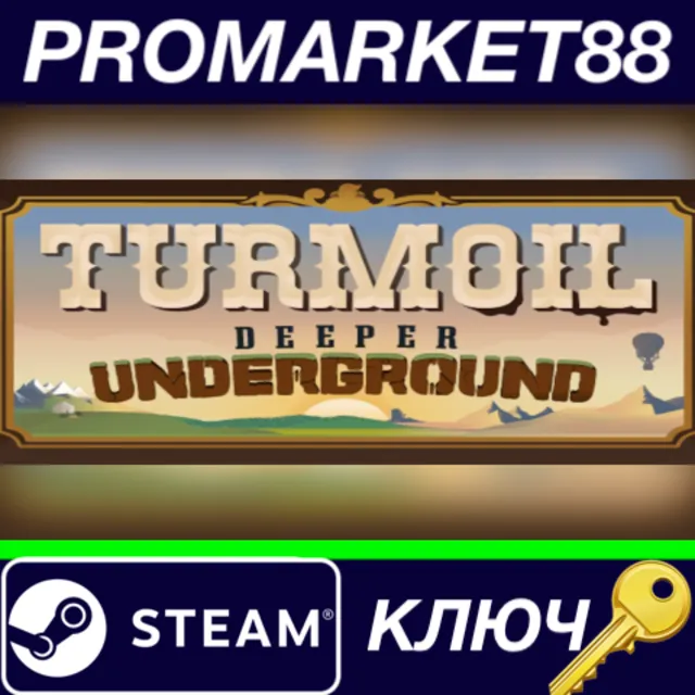 ⭐Turmoil - Deeper Underground DLC Steam КЛЮЧ 🔑GLOBAL